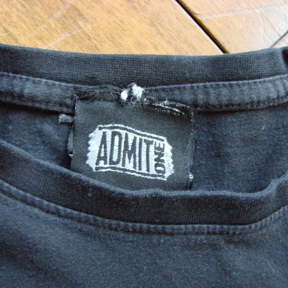 AC/DC Band Tee Shirt Top Are You Ready? Black 2010 Admit One Size Large Unisex - Picture 7 of 9